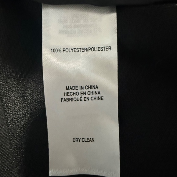 Jones New York Women's Full Zip Side Pockets Fleece Sherpa Black Jacket Size 1X - Picture 9 of 9